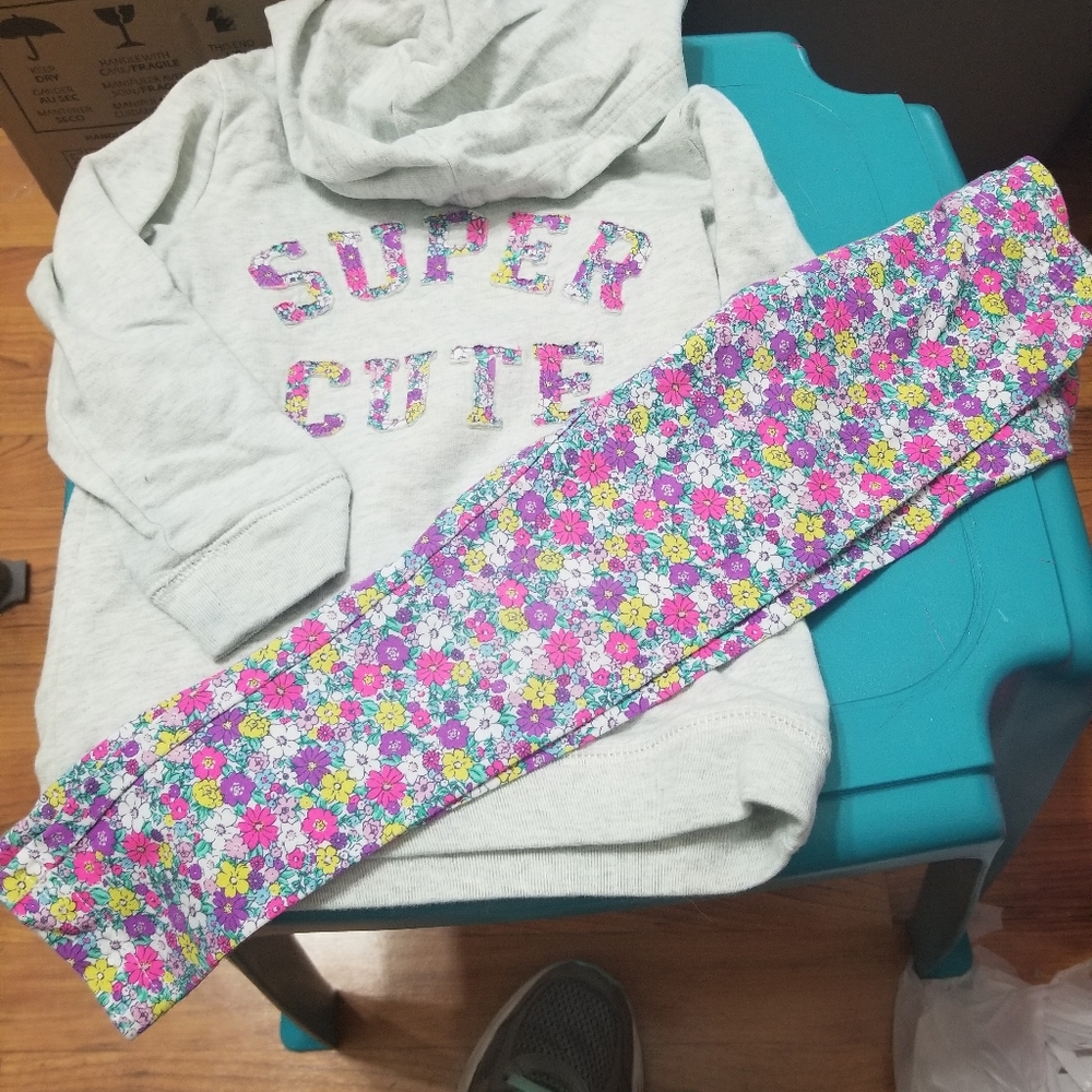 Super Cute Hoodie and Leggings